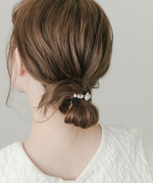 SMELLY / スメリー ヘアゴム・シュシュ | ビジューヘアポニー | 詳細2