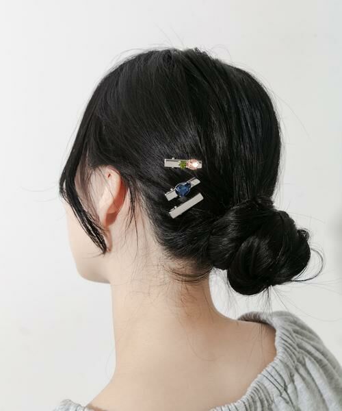 SMELLY / スメリー カチューシャ・カチューム・その他 | ビジュー3セットクリップピン | 詳細1