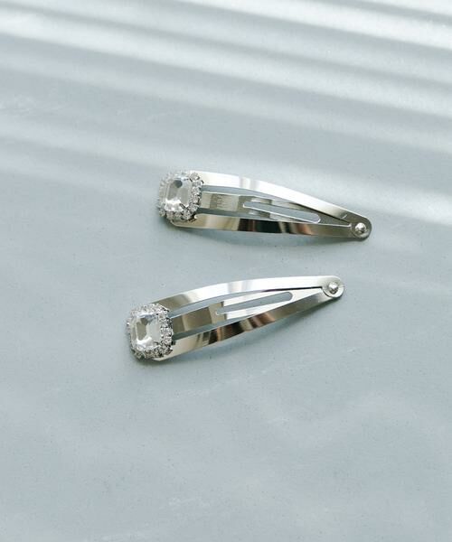 SMELLY / スメリー カチューシャ・カチューム・その他 | スクエアビジュー2セットピン | 詳細1