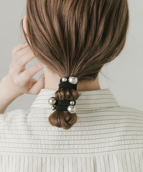 SMELLY / スメリー ヘアゴム・シュシュ | メタルボール2セットゴム | 詳細2