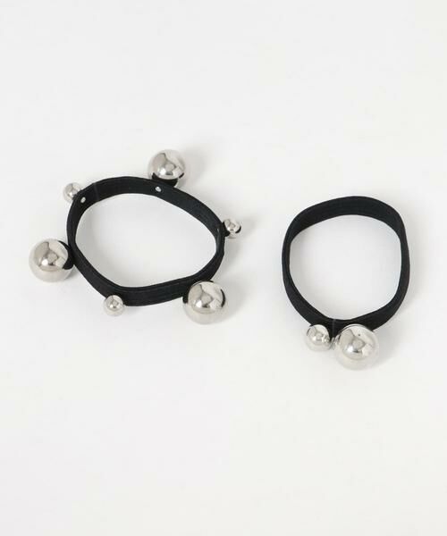 SMELLY / スメリー ヘアゴム・シュシュ | メタルボール2セットゴム | 詳細4