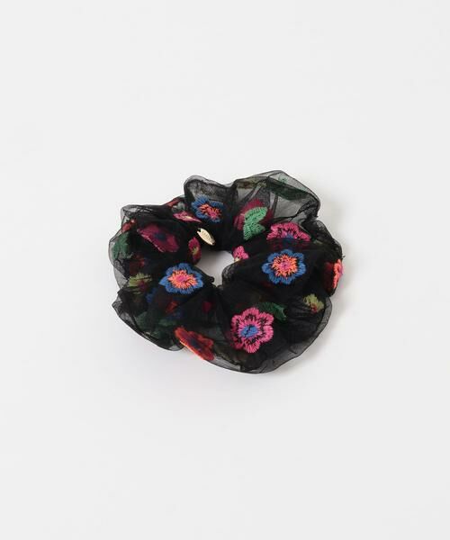 SMELLY / スメリー ヘアゴム・シュシュ | カラーフラワーシアーシュシュ | 詳細6