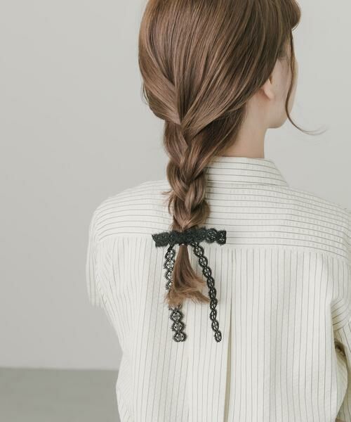 SMELLY / スメリー カチューシャ・カチューム・その他 | レースリボンバレッタ | 詳細2