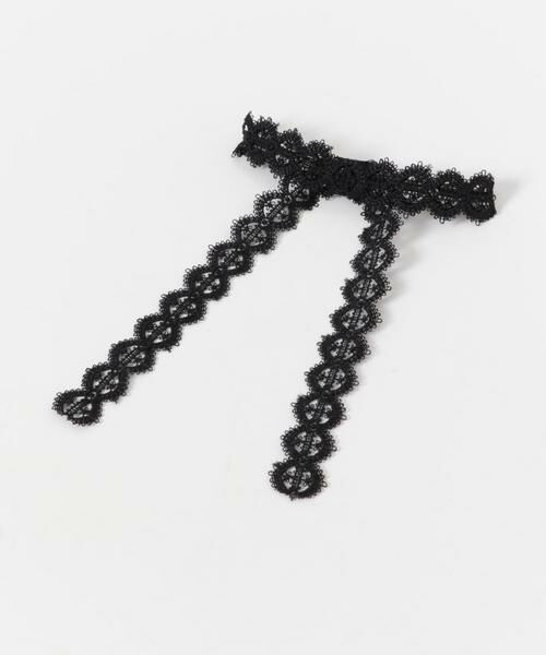SMELLY / スメリー カチューシャ・カチューム・その他 | レースリボンバレッタ | 詳細3