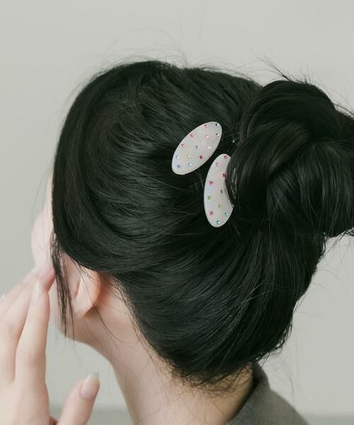 SMELLY / スメリー カチューシャ・カチューム・その他 | カラフルビジュー2セットピン | 詳細3