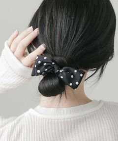 SMELLY / スメリー ヘアゴム・シュシュ | ドットリボン3セットヘアゴム
