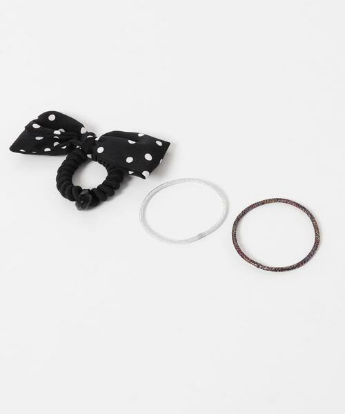 SMELLY / スメリー ヘアゴム・シュシュ | ドットリボン3セットヘアゴム | 詳細7