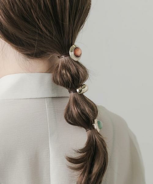 SMELLY / スメリー ヘアアクセサリー | カラージュシメタルヘアカフセット | 詳細2