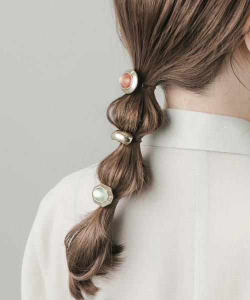 SMELLY / スメリー ヘアアクセサリー | カラージュシメタルヘアカフセット | 詳細3