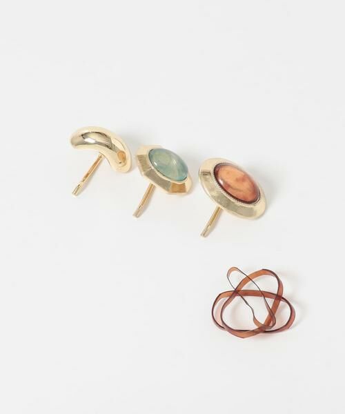 SMELLY / スメリー ヘアアクセサリー | カラージュシメタルヘアカフセット | 詳細4