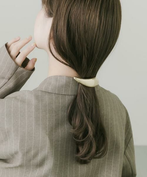 SMELLY / スメリー カチューシャ・カチューム・その他 | プランプメタルバレッタ | 詳細1