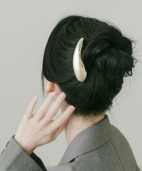 SMELLY / スメリー カチューシャ・カチューム・その他 | プランプメタルバレッタ | 詳細4