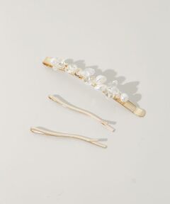 SMELLY / スメリー カチューシャ・カチューム・その他 | クリアパーツ3セットヘアピン