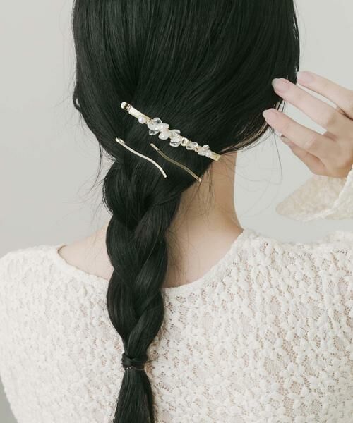 SMELLY / スメリー カチューシャ・カチューム・その他 | クリアパーツ3セットヘアピン | 詳細2