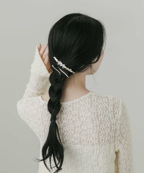 SMELLY / スメリー カチューシャ・カチューム・その他 | クリアパーツ3セットヘアピン | 詳細4