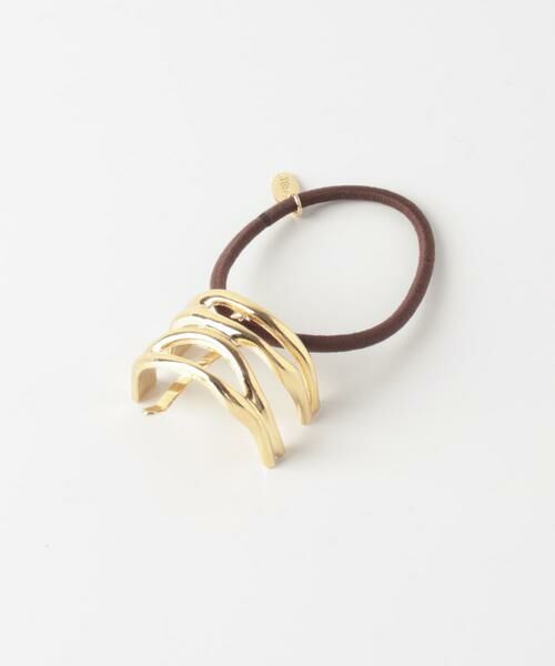 SMELLY / スメリー ヘアゴム・シュシュ | ニュアンスメタルラインヘアカフ | 詳細6