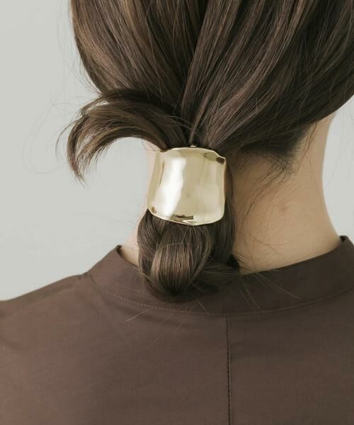 SMELLY / スメリー ヘアゴム・シュシュ | ニュアンスメタルヘアカフ | 詳細1