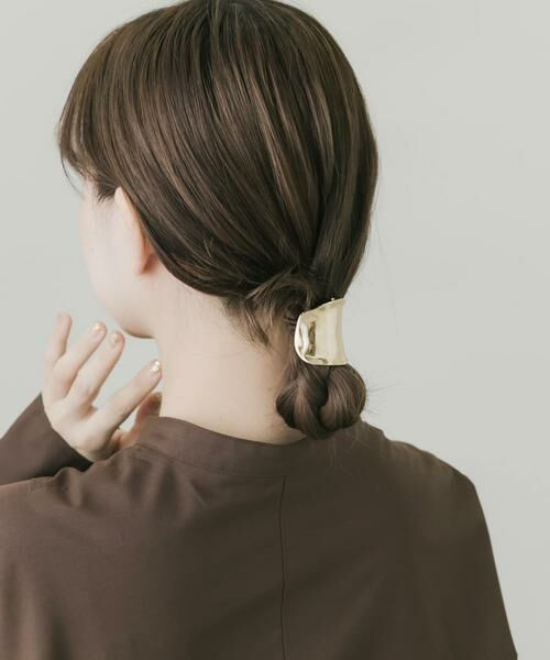 SMELLY / スメリー ヘアゴム・シュシュ | ニュアンスメタルヘアカフ | 詳細2