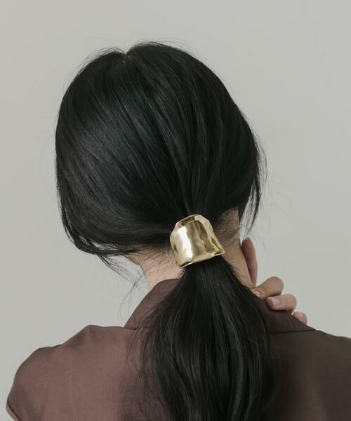 SMELLY / スメリー ヘアゴム・シュシュ | ニュアンスメタルヘアカフ | 詳細4
