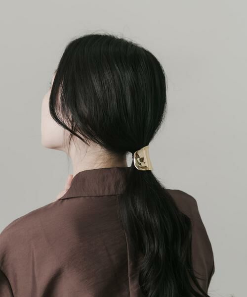 SMELLY / スメリー ヘアゴム・シュシュ | ニュアンスメタルヘアカフ | 詳細5