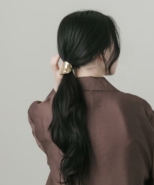 SMELLY / スメリー ヘアゴム・シュシュ | ニュアンスメタルヘアカフ | 詳細7