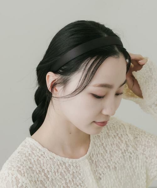 SMELLY / スメリー カチューシャ・カチューム・その他 | サテンカチューシャ | 詳細1