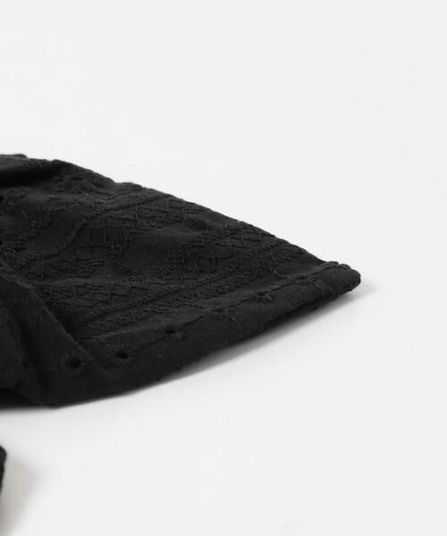 SMELLY / スメリー ヘアゴム・シュシュ | コットンレーススクエアシュシュ | 詳細8