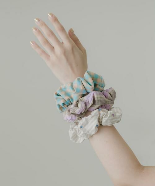 SMELLY / スメリー ヘアゴム・シュシュ | アソートプリントシュシュ | 詳細5