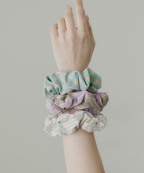 SMELLY / スメリー ヘアゴム・シュシュ | アソートプリントシュシュ | 詳細6