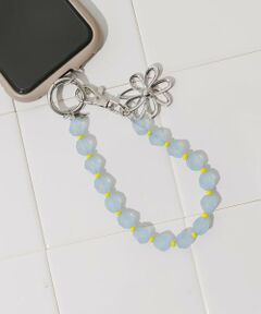 SMELLY / スメリー キーホルダー・ストラップ | カラービーズフラワーキーチェーン