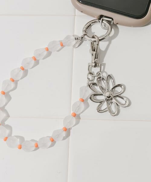 SMELLY / スメリー キーホルダー・ストラップ | カラービーズフラワーキーチェーン | 詳細6
