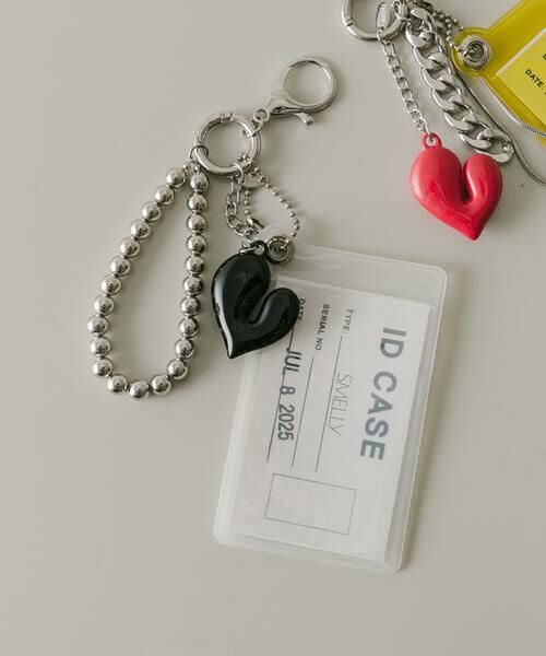 SMELLY / スメリー キーホルダー・ストラップ | クリアケースハートセットキーチェーン | 詳細1