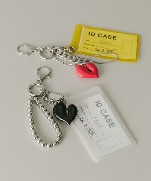 SMELLY / スメリー キーホルダー・ストラップ | クリアケースハートセットキーチェーン | 詳細2