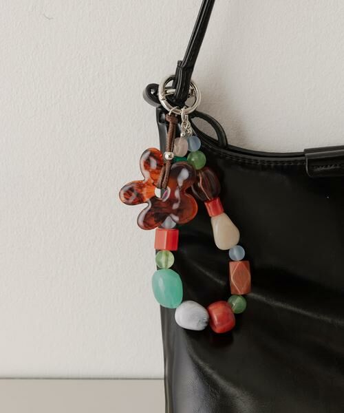 SMELLY / スメリー キーホルダー・ストラップ | フラワーモチーフカラフルキーチェーン | 詳細2