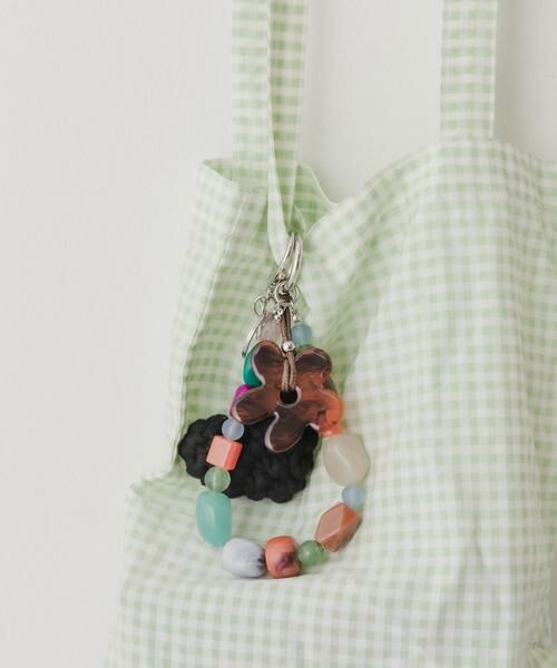 SMELLY / スメリー キーホルダー・ストラップ | フラワーモチーフカラフルキーチェーン | 詳細3