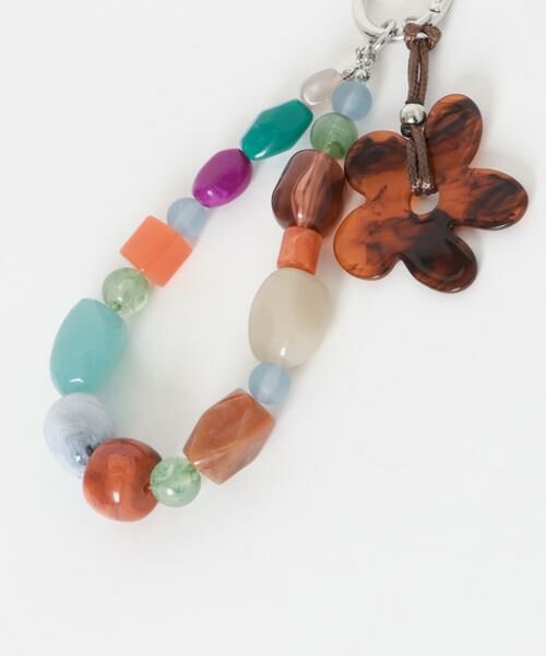 SMELLY / スメリー キーホルダー・ストラップ | フラワーモチーフカラフルキーチェーン | 詳細7