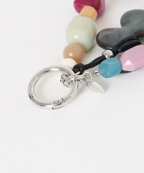 SMELLY / スメリー キーホルダー・ストラップ | フラワーモチーフカラフルキーチェーン | 詳細12