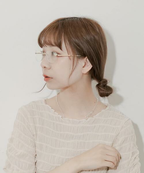 SMELLY / スメリー サングラス・メガネ | リムレススクエアダテメガネ | 詳細3