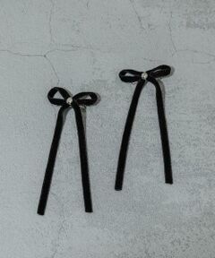 SMELLY / スメリー カチューシャ・カチューム・その他 | ベロアリボン2セットヘアピン