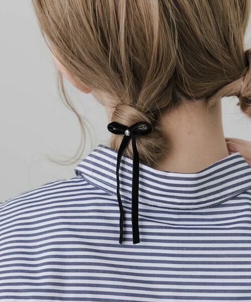 SMELLY / スメリー カチューシャ・カチューム・その他 | ベロアリボン2セットヘアピン | 詳細3