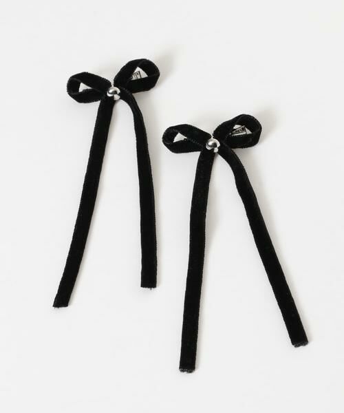 SMELLY / スメリー カチューシャ・カチューム・その他 | ベロアリボン2セットヘアピン | 詳細7
