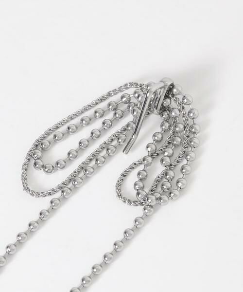 SMELLY / スメリー ヘアアクセサリー | メタルボールリボンチェーンヘアカフ | 詳細6