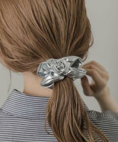 SMELLY / スメリー ヘアゴム・シュシュ | フェイクレザーローズシュシュ