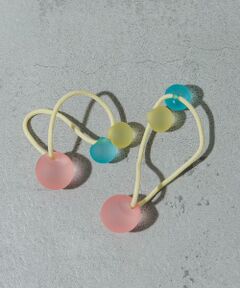 SMELLY / スメリー ヘアゴム・シュシュ | パステルカラー2セットヘアゴム