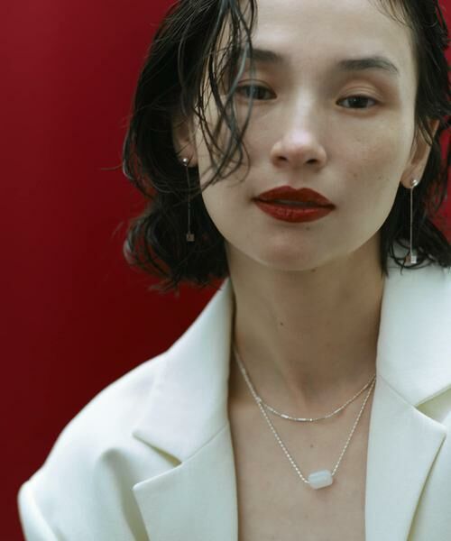 SMELLY / スメリー ピアス・イヤリング | SMELLY so　cube chain  pierce | 詳細4