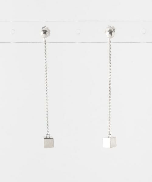 SMELLY / スメリー ピアス・イヤリング | SMELLY so　cube chain  pierce | 詳細5