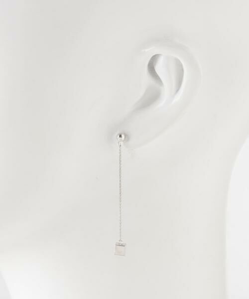 SMELLY / スメリー ピアス・イヤリング | SMELLY so　cube chain  pierce | 詳細6