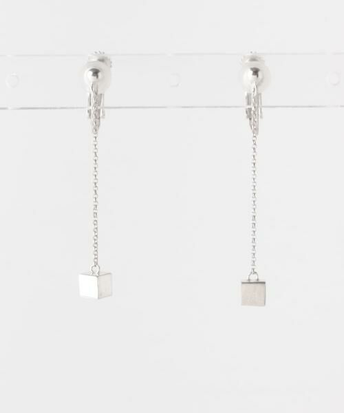 SMELLY / スメリー ピアス・イヤリング | SMELLY so　cube chain earring | 詳細6