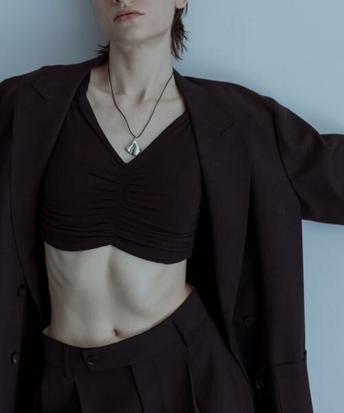 SMELLY / スメリー ネックレス・ペンダント・チョーカー | SMELLY so’　frill piece cord necklace | 詳細4