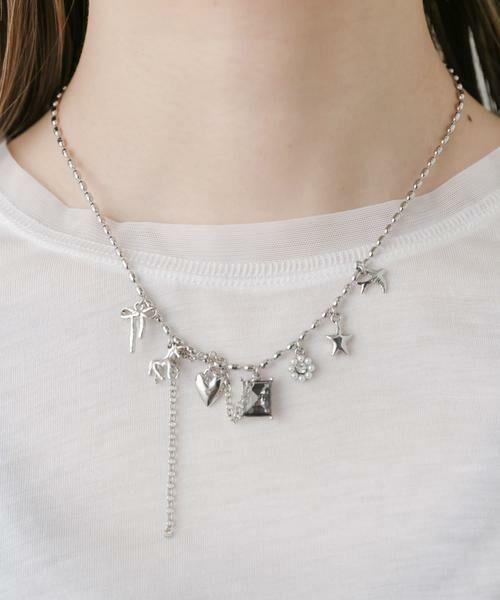 SMELLY / スメリー ネックレス・ペンダント・チョーカー | メタルチェーンモチーフネックレス | 詳細1